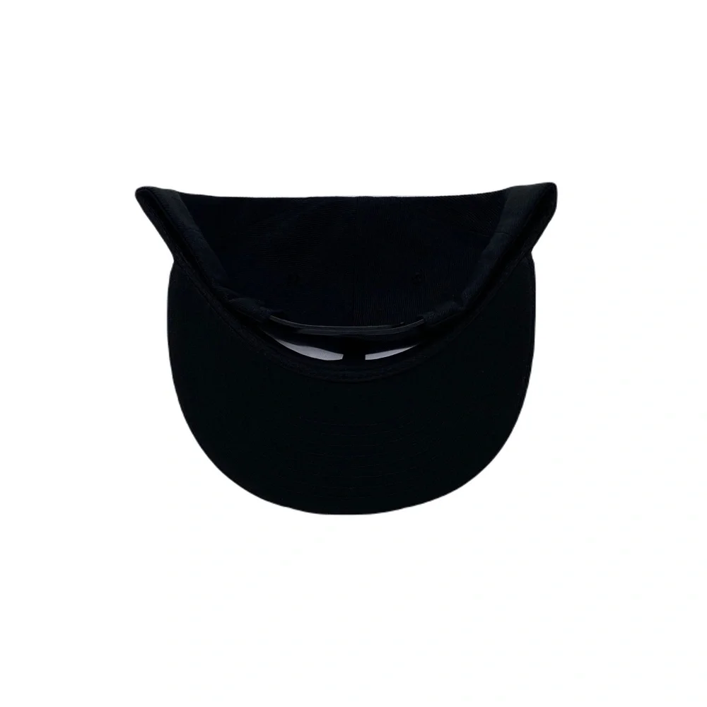Purple Drank Drink Smile Snapback Hat Cap All Black - Picture 6 of 6